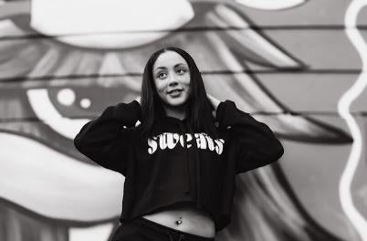 Original SWEATS Cropped Hoodie
