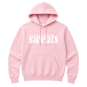 Original SWEATS Hoodie - Pink/White