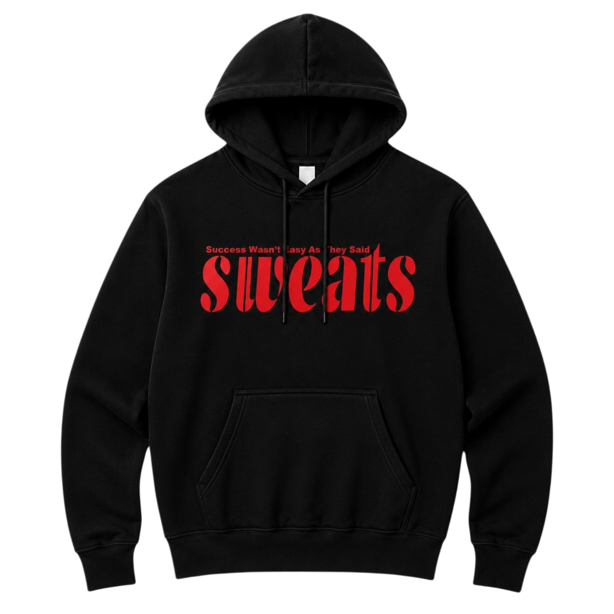 Original SWEATS Hoodie - Black/Red