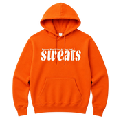 Original SWEATS Hoodie - Orange/White