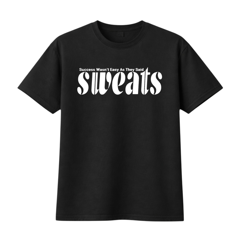 Original SWEATS Tee - Black/White