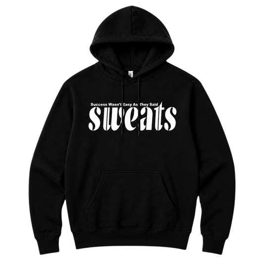 Original SWEATS Hoodie - Black/White