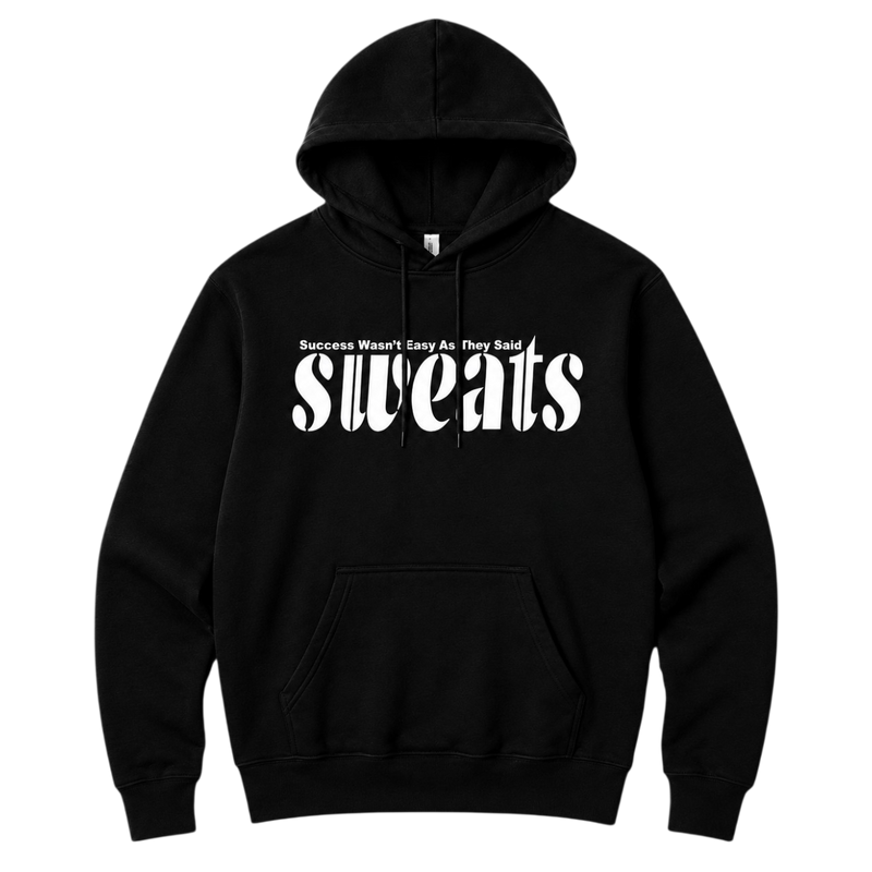 Original SWEATS Hoodie - Black/White