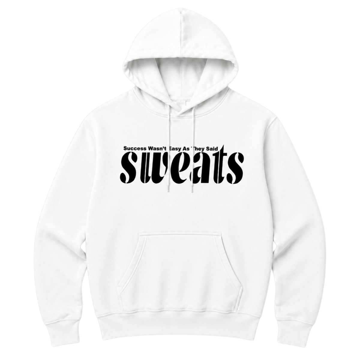 Original SWEATS Hoodie - White/Black