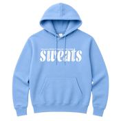 Original SWEATS Hoodie - Carolina Blue/White