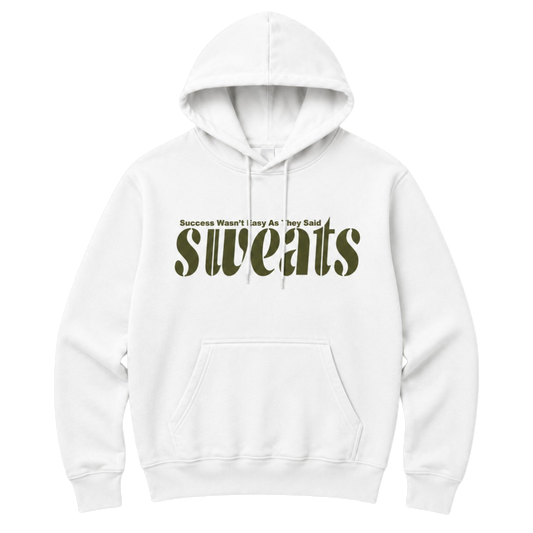 Original SWEATS Hoodie - White/Olive