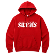 Original SWEATS Hoodie - Red/White