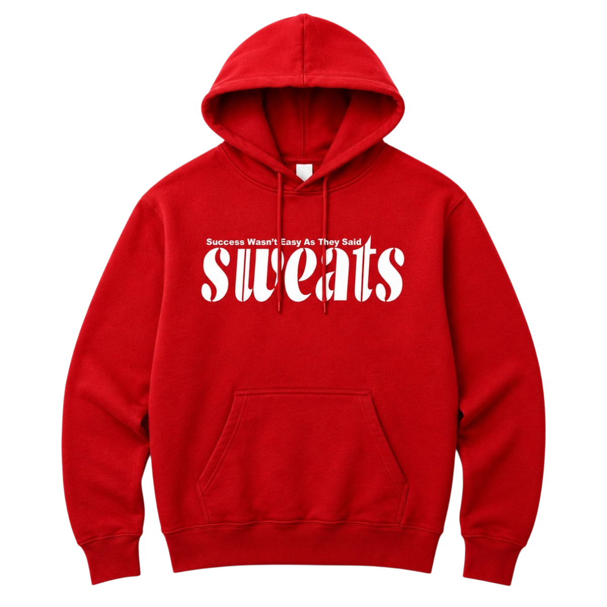 Original SWEATS Hoodie - Red/White