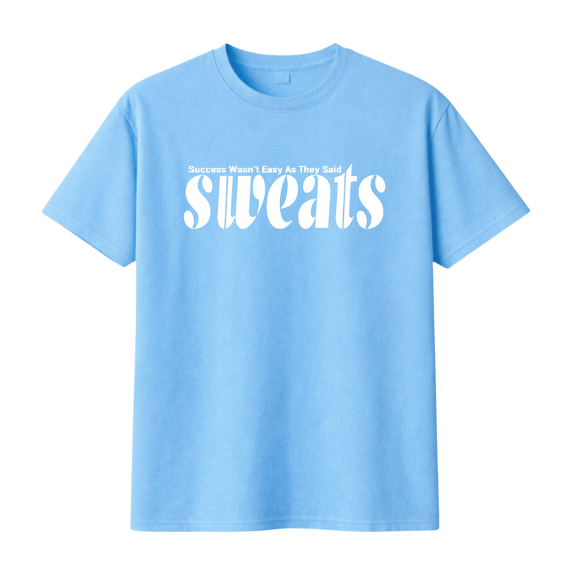 Original SWEATS Tee - Carolina Blue